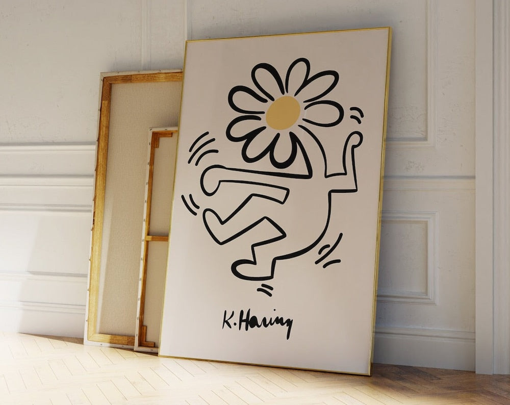 Abstract Boho Wall Art Set of 3