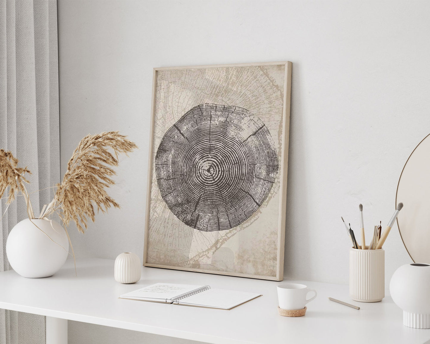 3er-Set Baumringe b161