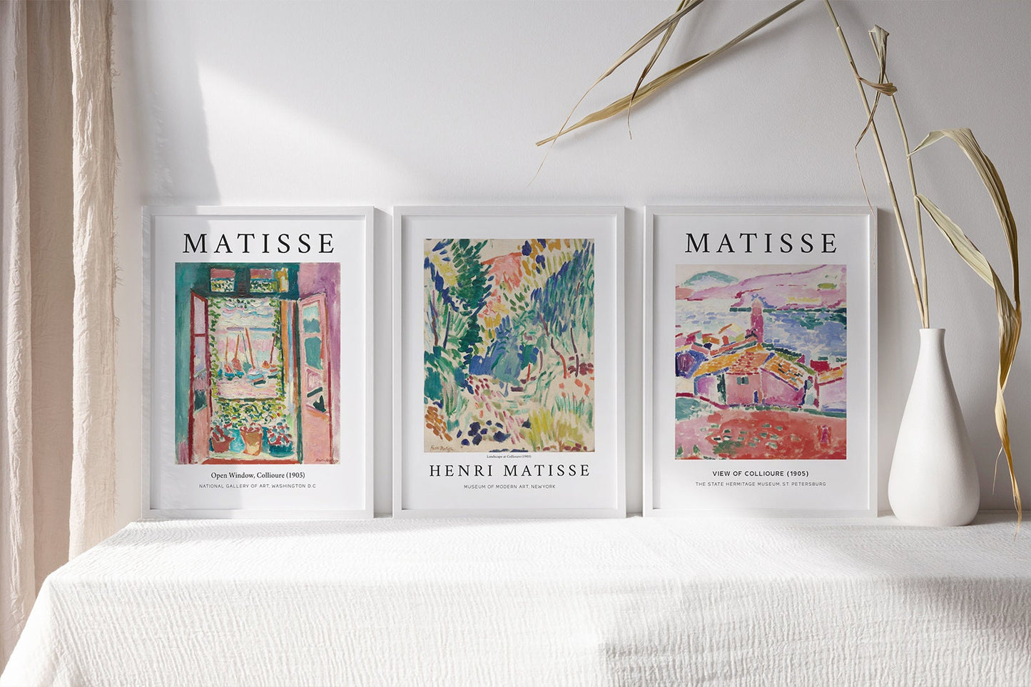 Henri Matisse Poster 3er-Set a128