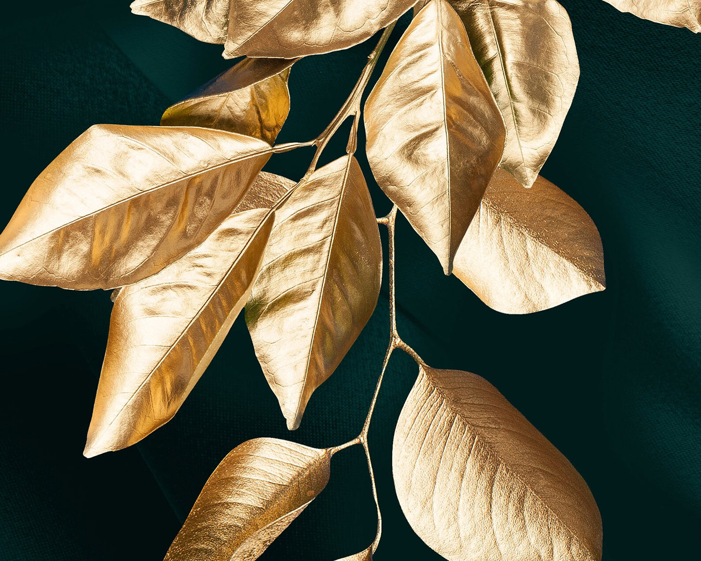 3er-Set Goldene Blätter k111