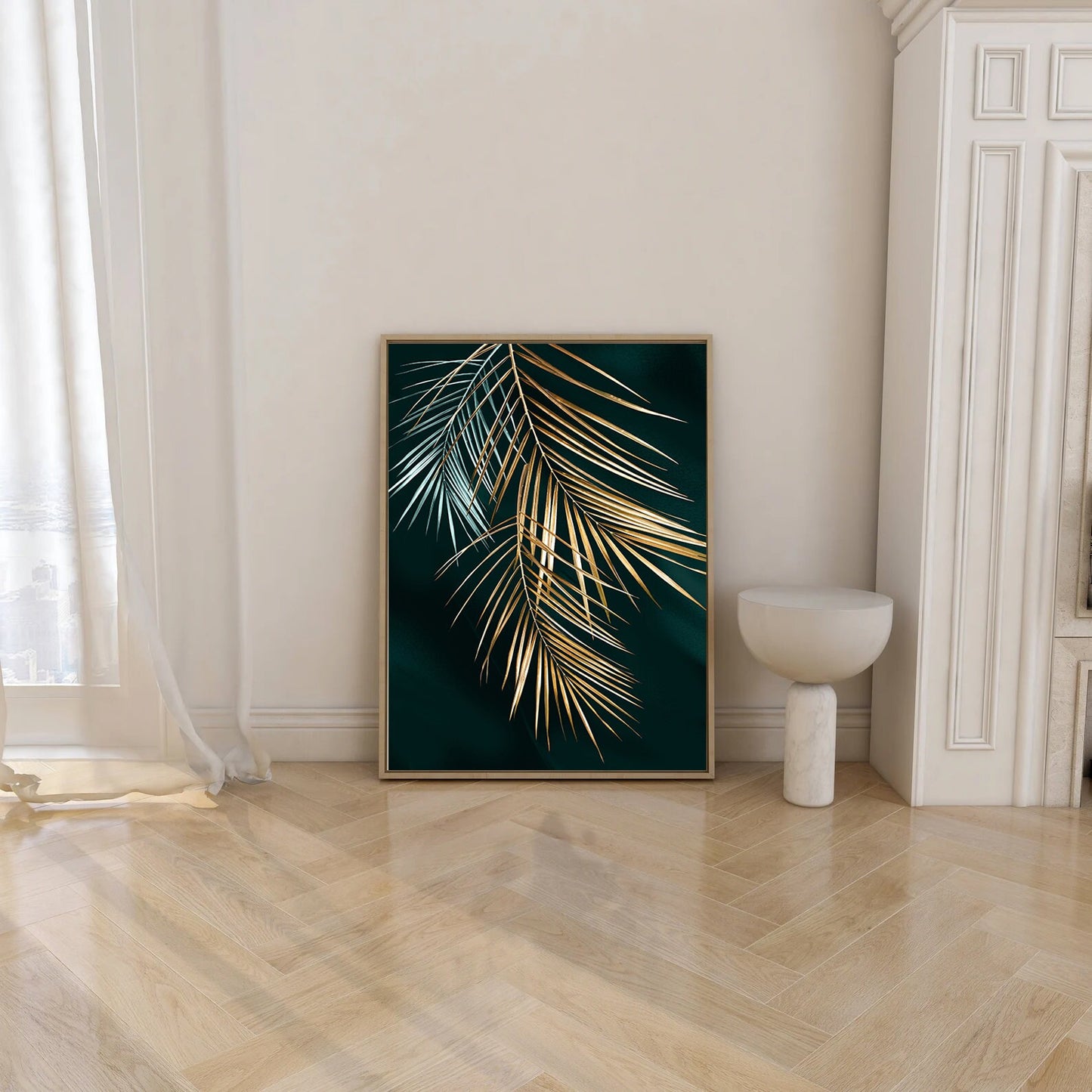 3er-Set Goldene Blätter k111