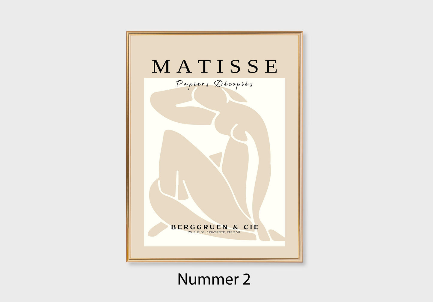 3er-Set Galerie Poster  m07-1 klm